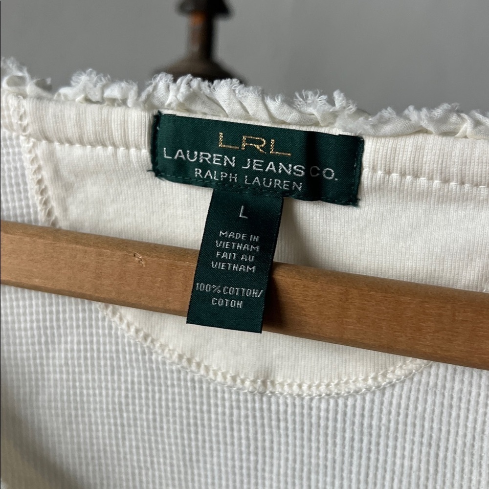 Lauren Ralph Lauren Blouse Size Large - Picture 2 of 3